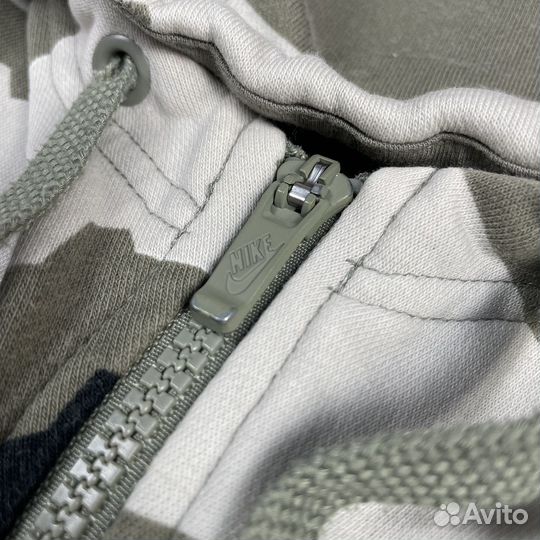 Зип худи Nike tech fleece camo оригинал