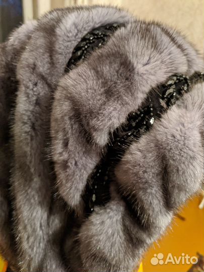 Шапка норковая женская