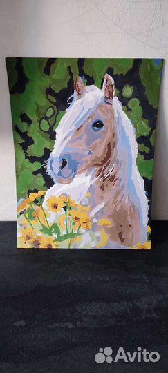 Картина по номерам готовая