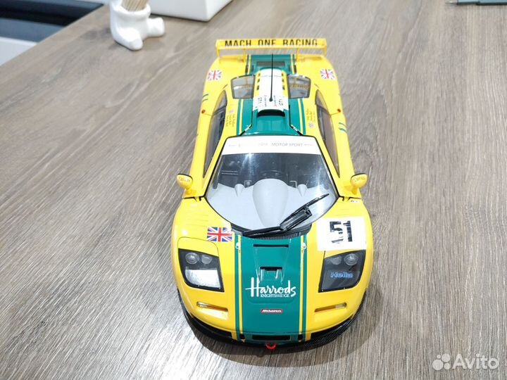 Коллекционная модель McLaren F1 GTR