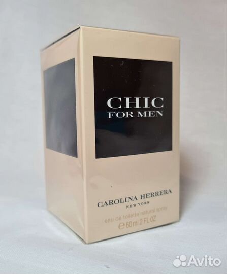 Туалетная вода Carolina Herrera Chic for Men 60 ml