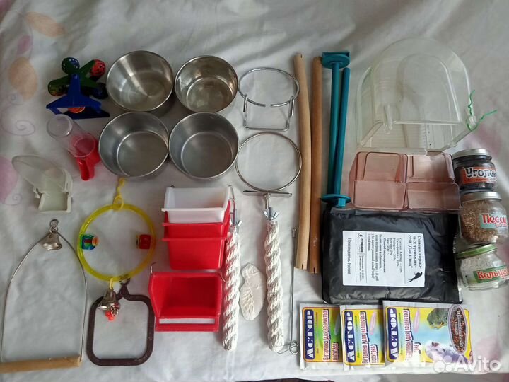 Аксессуары для маленьких птиц