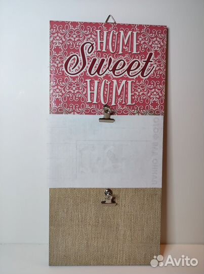 Декоративная доска для фото и записей