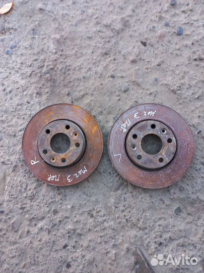 Тормозные диски передние Renault Megane 3