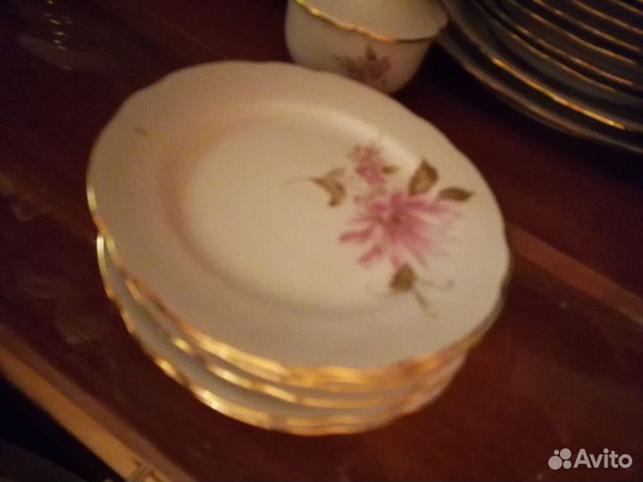 Сервиз столовый дулево хризантема