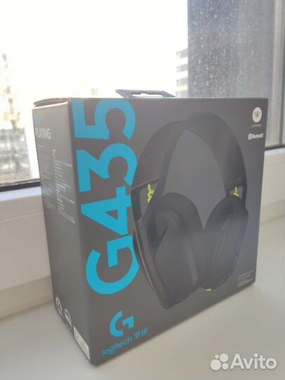 Беспроводные наушники logitech g435