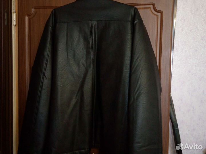 Кожаная куртка мужская