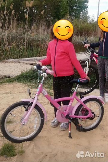 Детский велосипед btwin 16