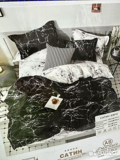 Постельное белье евро