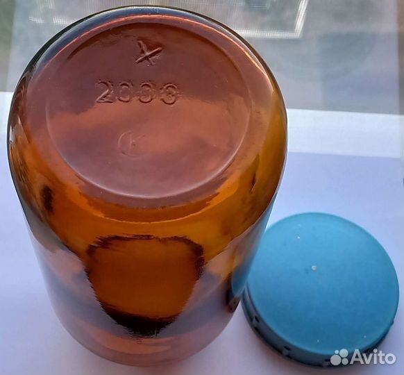 Банка 2 литра коричневое стекло