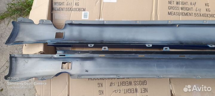 Пороги на Mercedes-Benz W124 купе