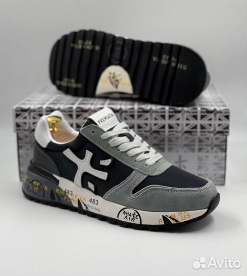 Кроссовки Premiata серые