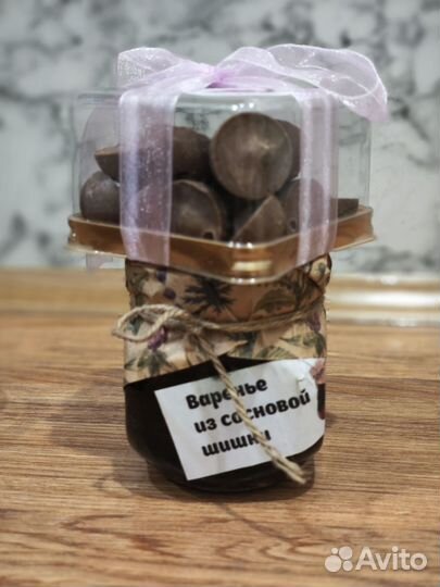 Цукаты из сосновых шишек