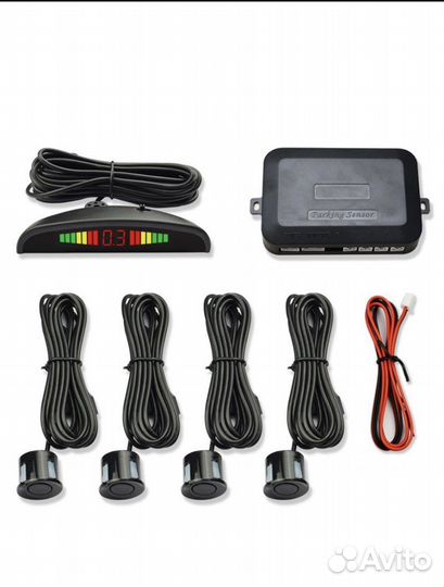 Парковочный радар (парктроник) на 4 датчика