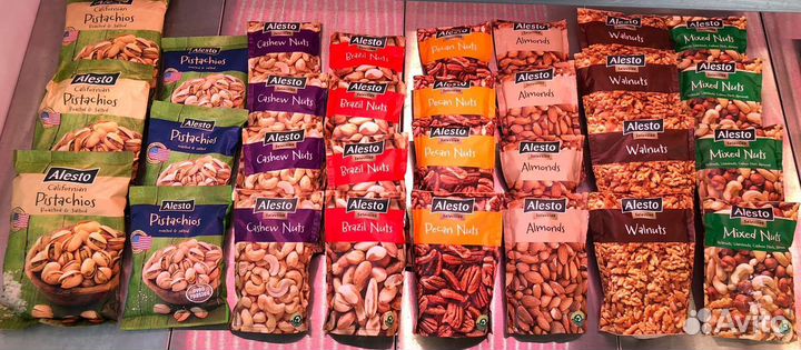 Орехи Alesto 200гр. из Финляндии