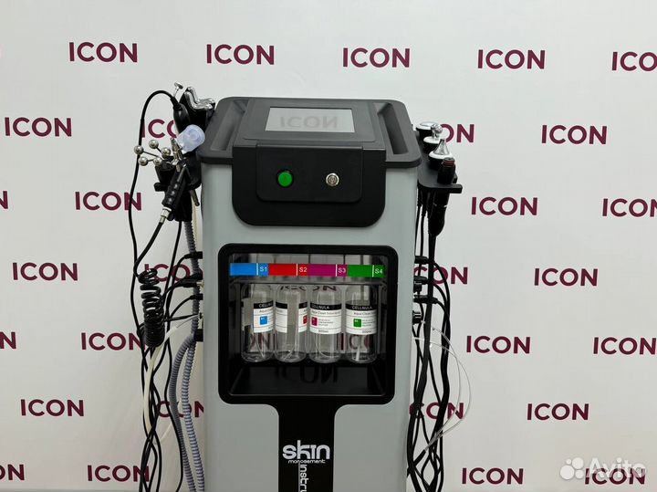 Аппарат для вакуумного гидропилинга skin 10 в 1 в рассрочку