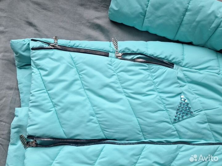 Куртка зимняя женская длинная 44