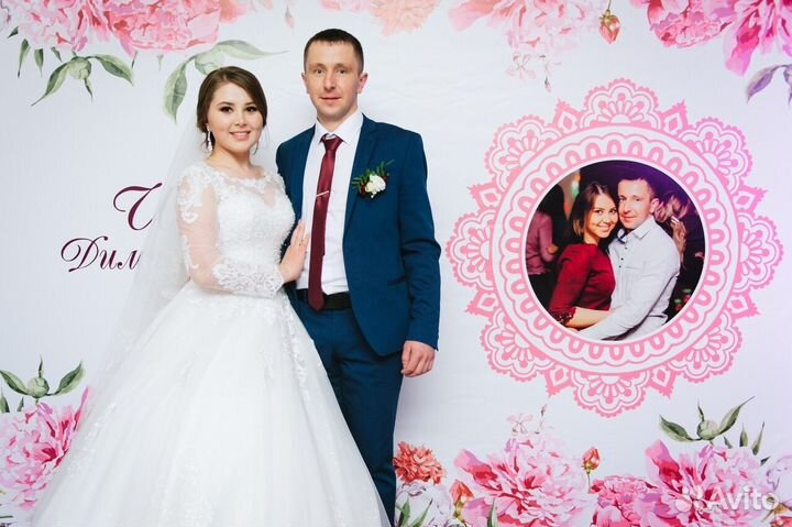 Баннер-Фотозона Свадьба,Юбилей,Праздники