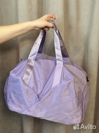Сумка спортивная лавандовая
