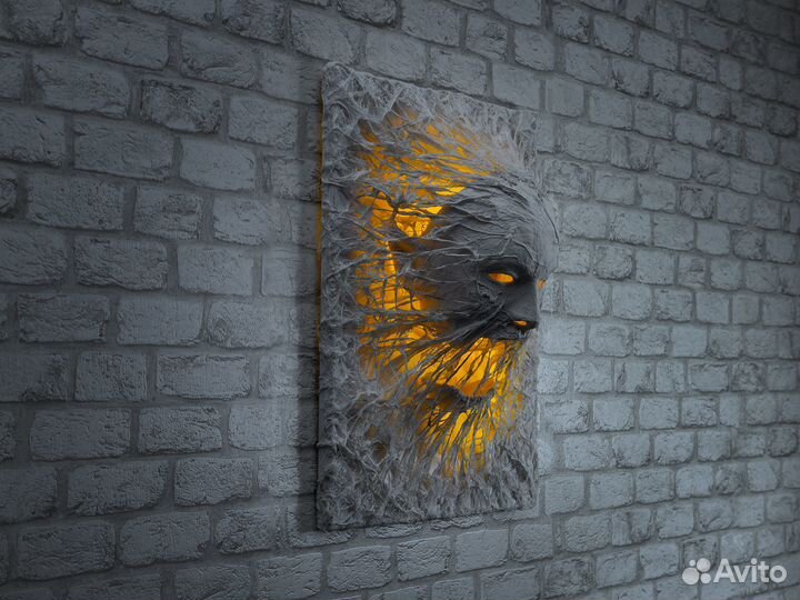 Объемная картина с подсветкой 30*40см