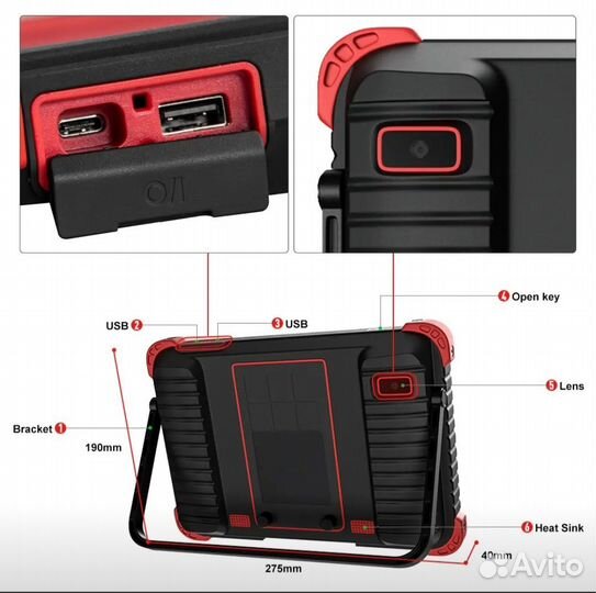 Профессиональный диагностический сканер Thinktool