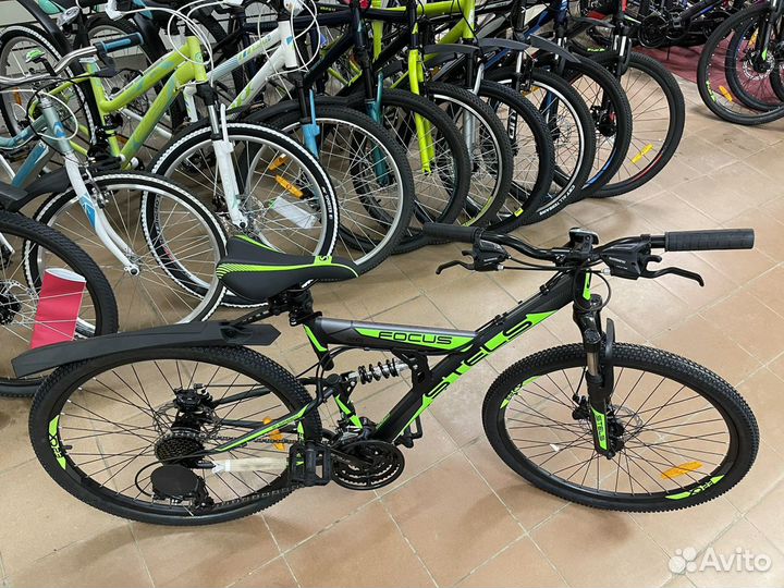 Велосипед двухподвес stels focus md 26 21-sp