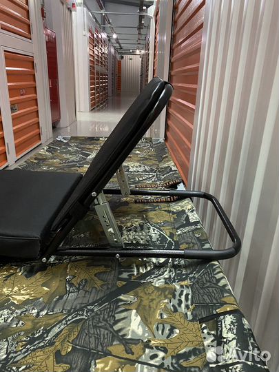 Кресло для зимней рыбалки на раскладушку