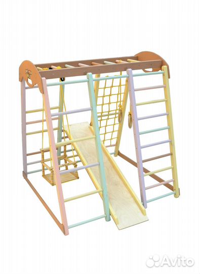 Детский спортивный комплекс деревянный
