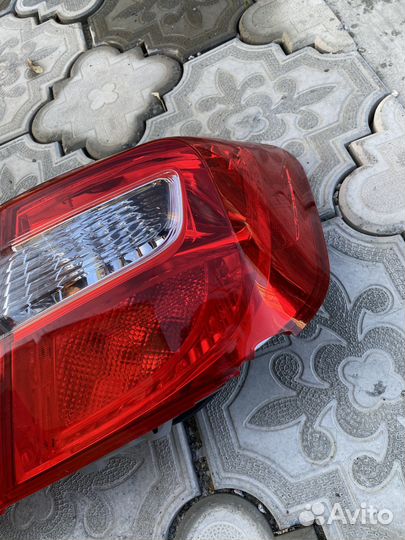 Задние фары на Toyota camry v50