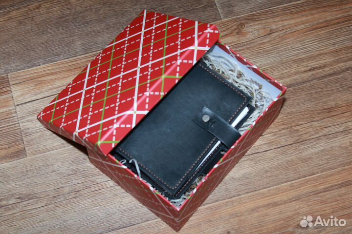 Блокнот из натуральной кожи