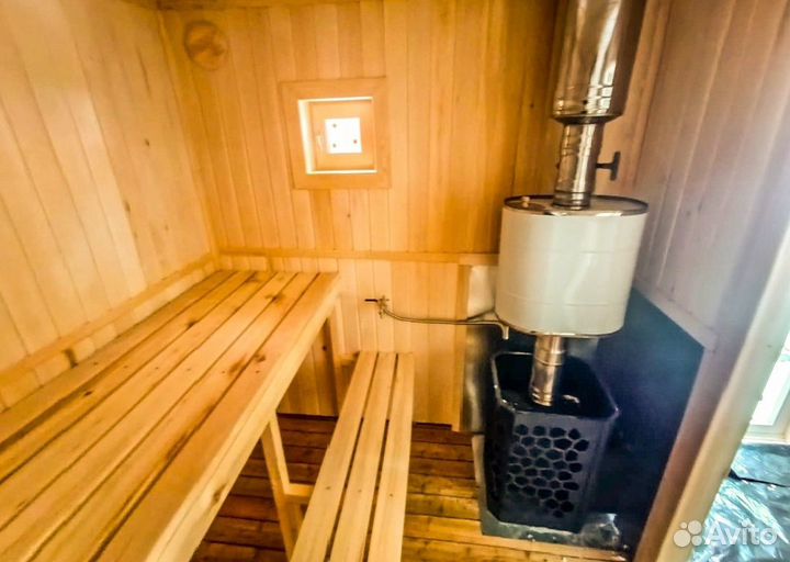 Баня под ключ каркасная