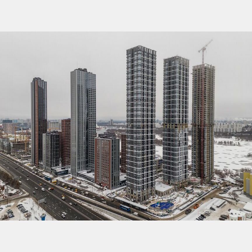 1-к. квартира, 36,8 м², 11/53 эт.