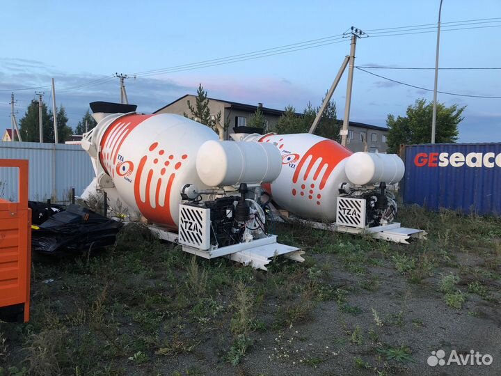 АВТОБЕТОНОСМЕСИТЕЛЬ камаз абс тза 6куб миксер