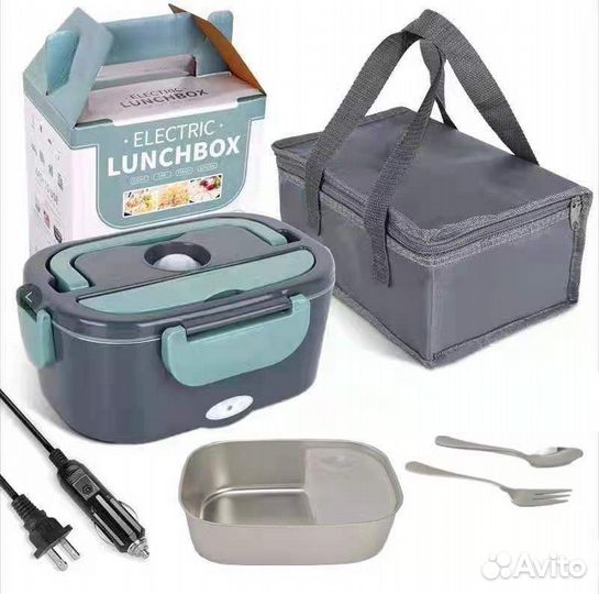 Электрический ланч-бокс с подогревом