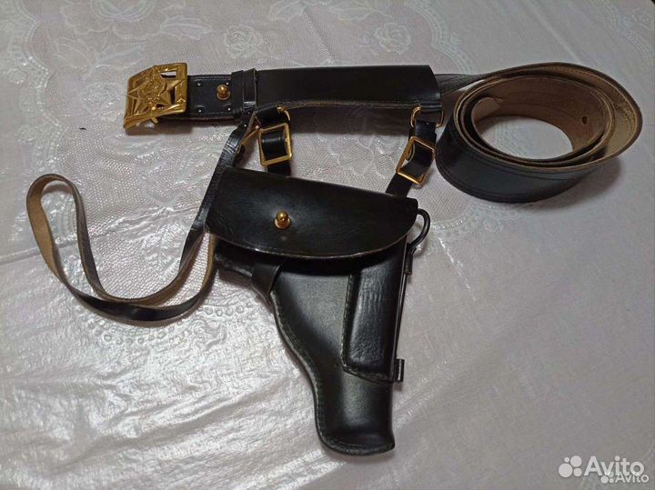 Поясной ремень с кобурой Адмирала вмф СССР