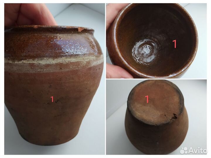 Горшки глинянные для печи СССР