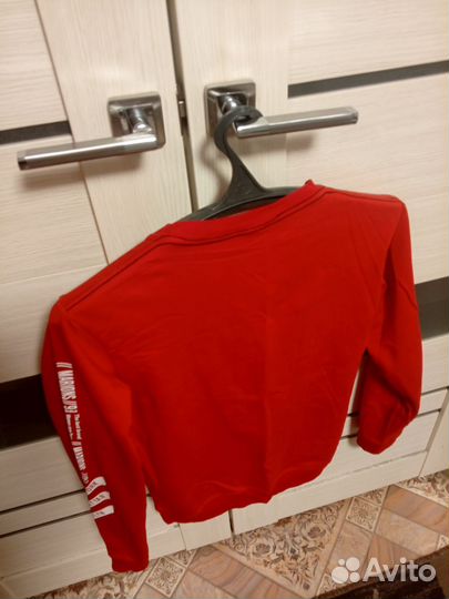 Джемпер подростку красный цвет