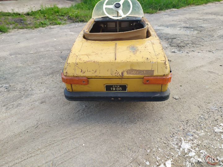 Педальный Москвич СССР