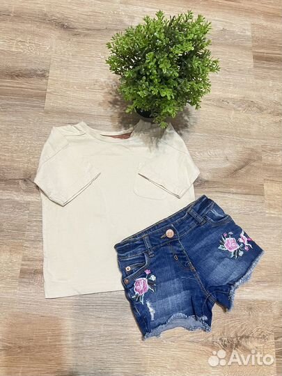 Пакет фирменных вещей для девочки 92