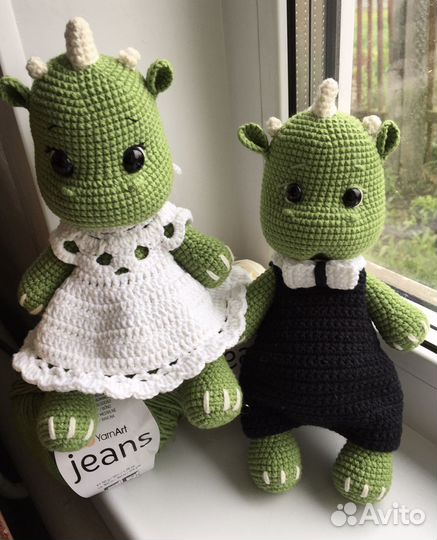 Вязаные грушки в подарок