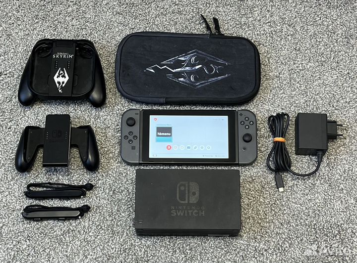 Прошитая Nintendo Switch Rev 1 256gb