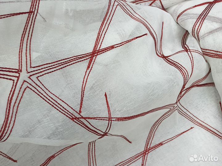 Тюль под лен