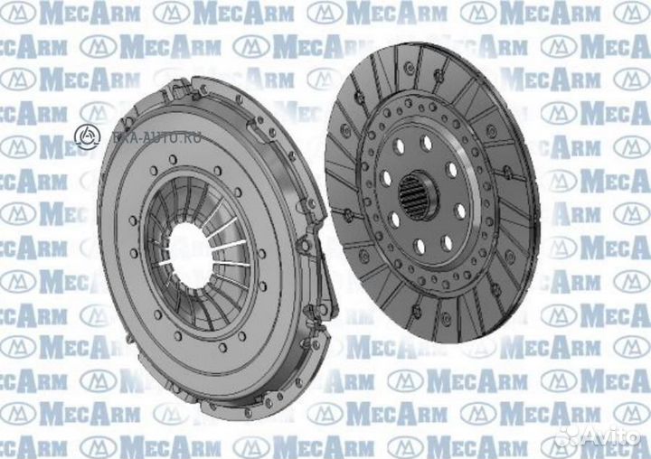 Mecarm MK9962D Ком/кт сцепления 230 mm без выж