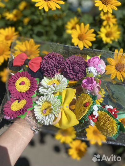 Резинки, бантики, повязки