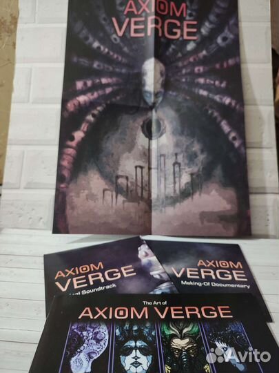 Артбуки Deus ex, Horizon, Axiom Verge