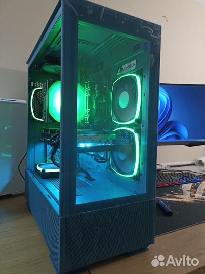 Мощный пк i5 13400f + RX7700XT