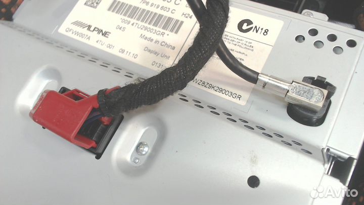 Дисплей мультимедиа Volkswagen Touareg, 2010