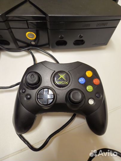 Xbox Original + 13 дисков Отличных игр