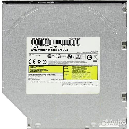 Привод для ноутбука Samsung Slim 208 FB