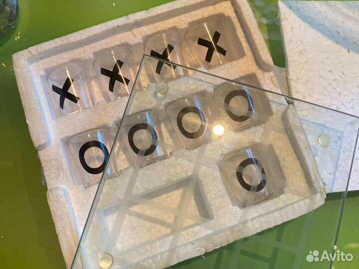 Рюмки крестики нолики